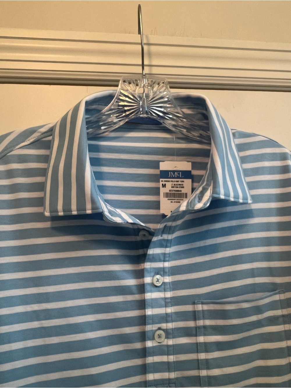 J McLaughlin Men’s Owen Polo. Medium. New - Picture 3 of 4